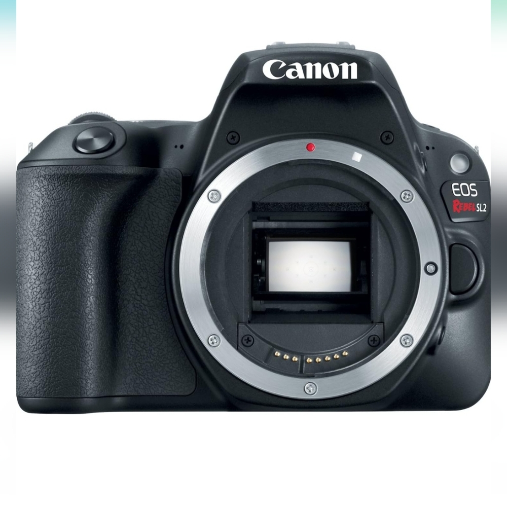 Canon EOS Rebel SL2 Digital SLR Camera Body and charger kit